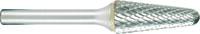 PROJAHN - SHOP PROJAHN Tungsten carbide rotary burr ball nose cone 8°, shape L d1 3.0 mm, shank 3.0 mm cut 6 double cut -