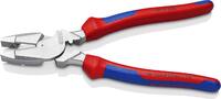 KNIPEX - SHOP KNIPEX KNIPEX 09 15 240 Lineman's Pliers American style with multi-component grips chrome-plated 240 mm -