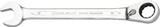 ELORA Set-Combination Spanner with Ring Ratchet, reversible, 8-pcs. 8-22 mm, ELORA 204JS 8MT