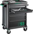 Stahlwille Range of tools with tool trolley No.93/157QR Drawers6 Anthracite, RAL 7016 157pcs