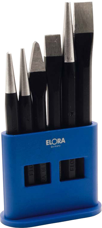 Elora - Shop Elora Chisel and Punch Set in Plastic Stand, 6-Pcs , Elora-266ks