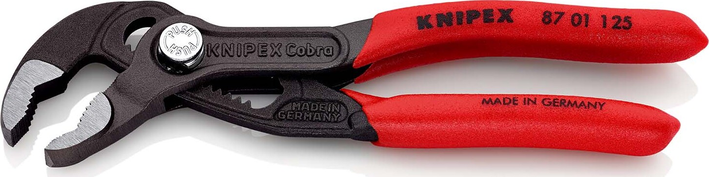 KNIPEX 87 01 180 SB Cobra High Tech Water Pump Pliers, Self