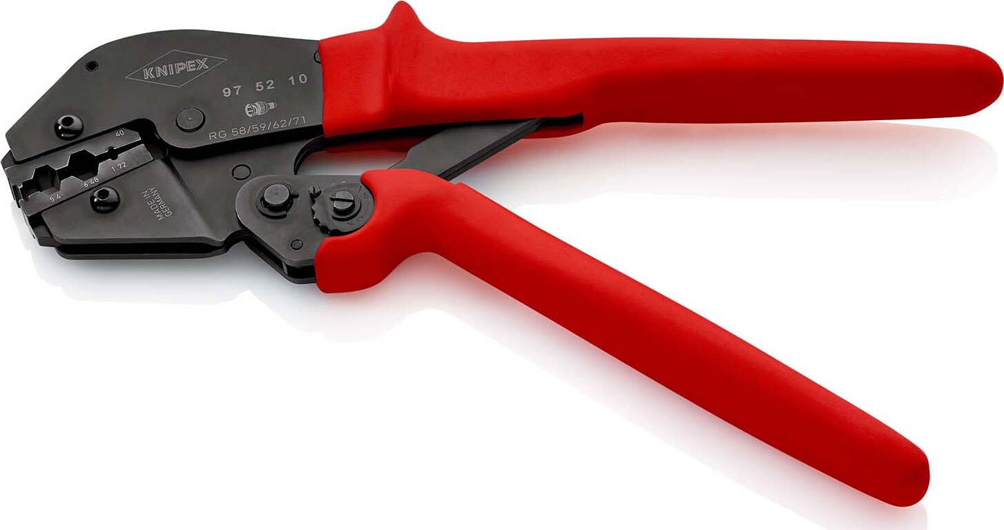 Knipex 97 52 10 Knipex Crimping Pliers (Also for 2-Hand Use