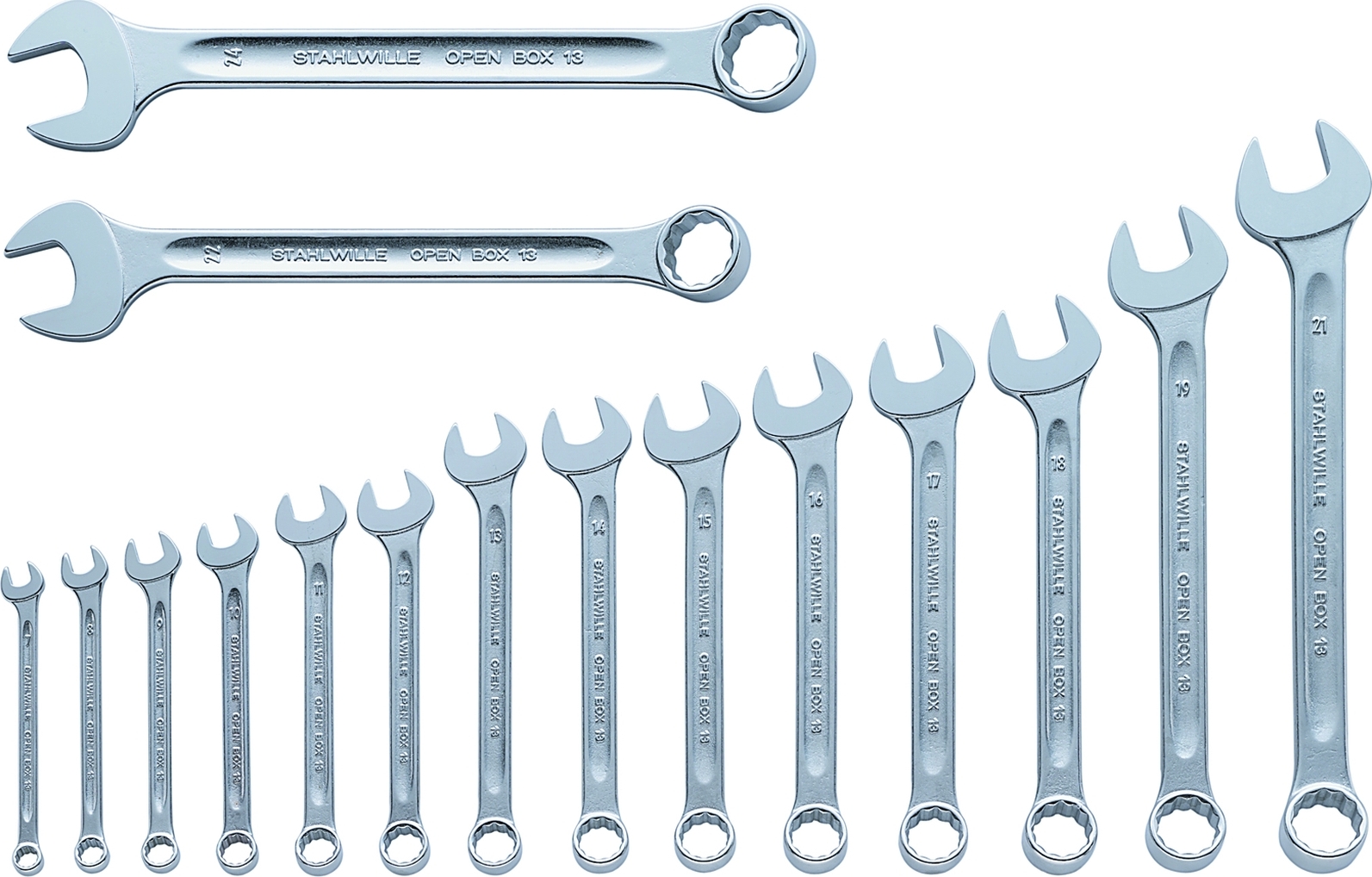 41131618 | STAHLWILLE 25 Series Ratchet Ring Spanner, 16 x 18mm, Metric,  205 mm Overall, No | RS