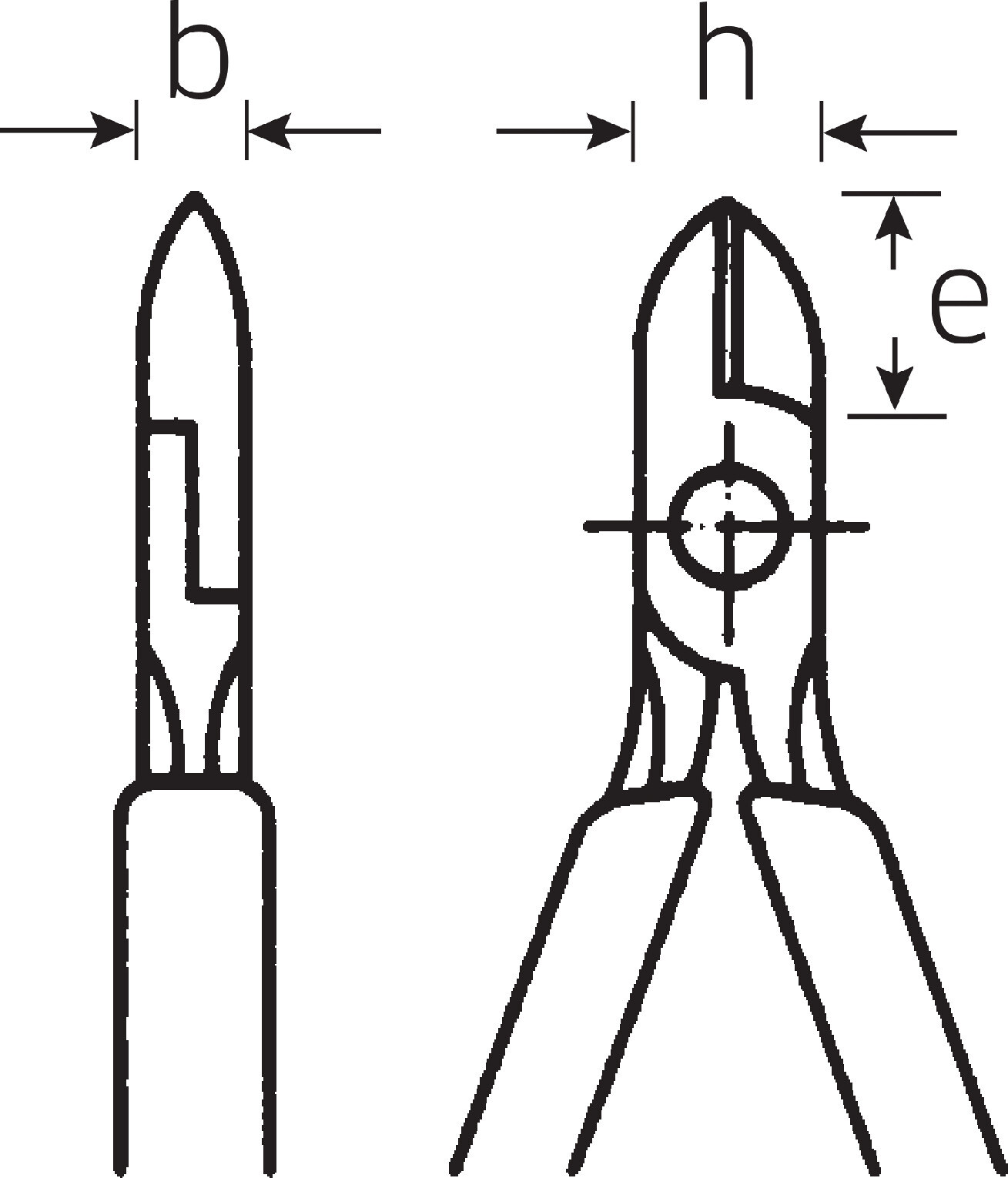 Stahlwille Side cutter standard bevel L.140 mm head chrome plated