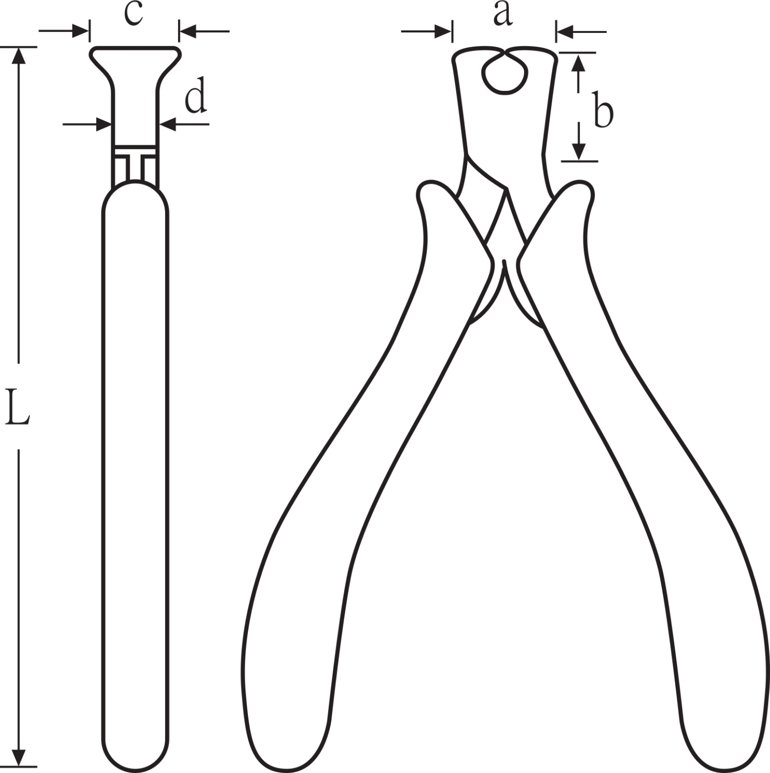 Stahlwille 6709 67096000 pour électricien Pince coupante frontale 120 mm