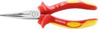 STAHLWILLE - SHOP Stahlwille VDE snipe nose plier w.cutter (radio- or telephone pliers) L.160mm Head Chrome-plated, 51 mm, 16 mm -
