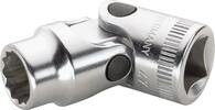 STAHLWILLE - SHOP Stahlwille 3/8 UNIFLEX socket size 7/16 L.47,5mm, d1 15,8 mm, d3 10 mm -