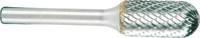 PROJAHN - SHOP PROJAHN Tungsten carbide rotary burr ball nosed cylinder, shape C d1 9.6 mm, shank 6.0 mm cut 6 double cut -