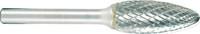 PROJAHN - SHOP PROJAHN Tungsten carbide rotary burr flame , shape H d1 6.0 mm, shank 6.0 mm cut 6 double cut -