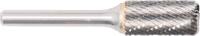 PROJAHN - SHOP PROJAHN Tungsten carbide rotary burr corner radius, shape B+ d1 8.0 mm, shank 6.0 mm cut 6 double cut -