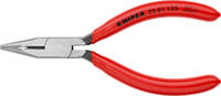 KNIPEX - SHOP KNIPEX KNIPEX 25 01 125 Snipe Nose Side Cutting Pliers (Radio Pliers) plastic coated black atramentized 125 mm -