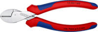 KNIPEX - SHOP KNIPEX KNIPEX 73 05 160 X-Cut® Compact Diagonal Cutter high lever transmission with multi-component grips chrome-plated 160 mm -