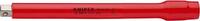 KNIPEX - SHOP KNIPEX KNIPEX 98 45 250 Rallonge avec carré femelle/mâle 1/2 250 mm -