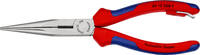 KNIPEX - SHOP KNIPEX KNIPEX 26 12 200 T Snipe Nose Side Cutting Pliers (Stork Beak Pliers) with multi-component grips, with integrated tether -