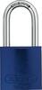 ABUS Padlock aluminium 72/40HB40 blue MK codified