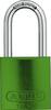   ABUS - SHOP ABUS Vorhangschloss Aluminium 72/40HB40 grün HS codifiziert 