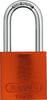 ABUS Padlock aluminium 72/40HB40 orange MK codified