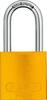 ABUS Padlock aluminium 72/40HB40 yellow MK codified