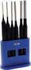   ELORA Parallel Pin Punch Set in plastic stand, 6-pcs., ELORA-271 KS  46.62 US$31.70 US$ Incl. BTW, Excl. 24.67 US$ Verzending